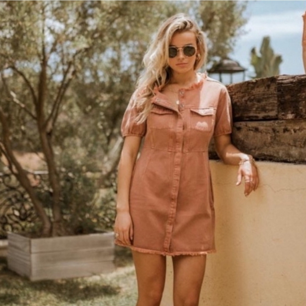Bohme Denim Mini Dress